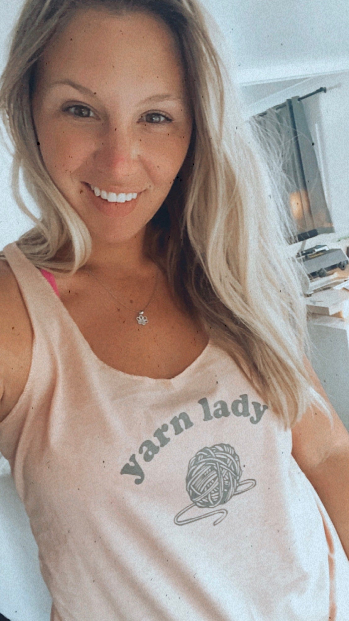 Yarn Lady Tank top Shirt