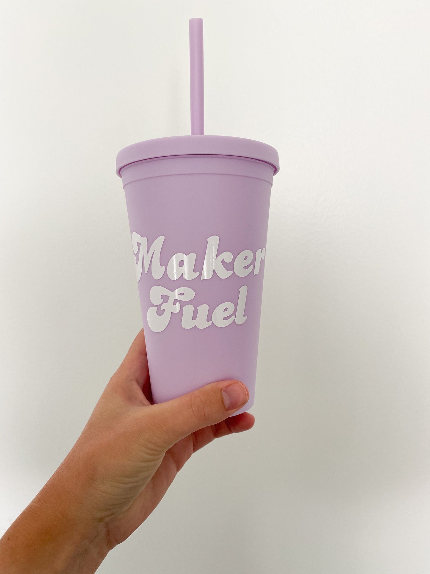 LILAC Part Time Hooker OR Maker Fuel 16oz reusable tumbler cup